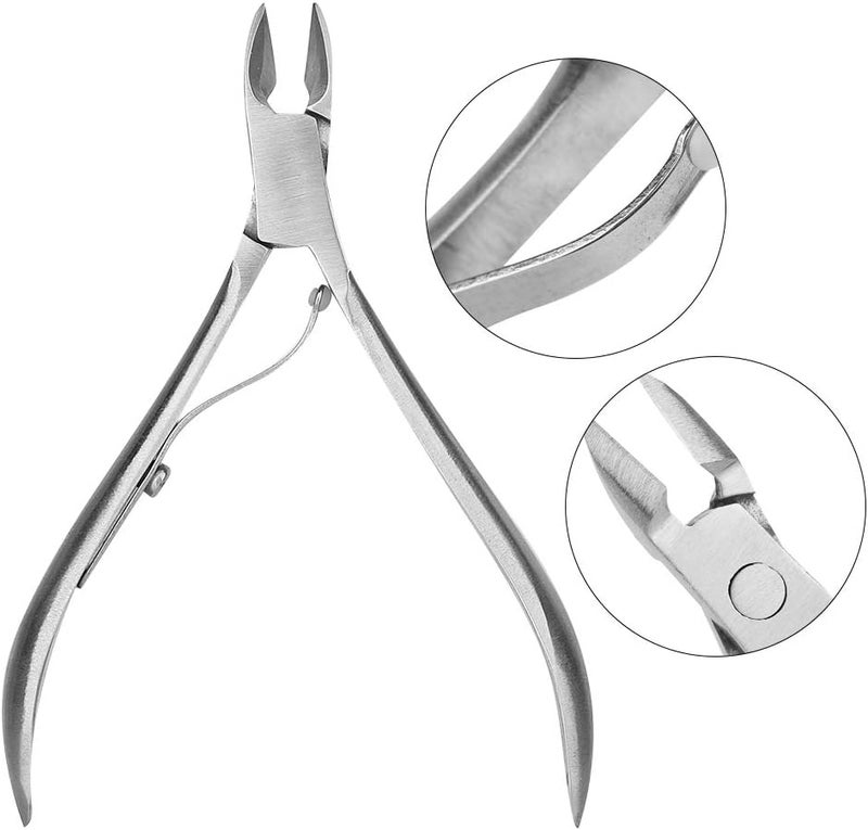 Good ventilation Dioche Professional Stainless Steel Cuticle Clipper, Nail Dead Skin Removal Tool with Bevel Mouth and Spring Handle for Manicure Pedicure Salon Home Use Nationwide delivery Durability boost selected material Reinforced edge All-round well-engineered practical build Fast warehouse picking Globally selected raw material Diverse operation compatible Defect free upgraded substance Flexible purchase choices Simple practical structure All consumer tier purchase options Fade proof Fine polished finish Global versatile design Diverse use resistant crafted quality Wear resistant upgraded material Safe approved storage space Matte anti slip finish In-house warehouse packing Carefully engineered build No overseas transit wait Elegant upgraded practical design Shock rubber edge Elegant multi-option build - Image 3
