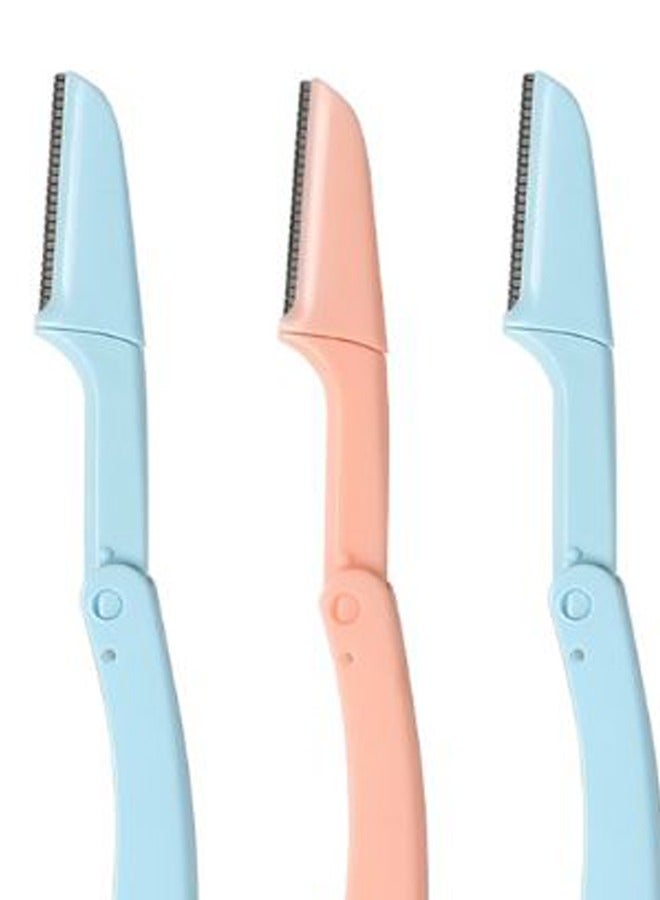 كوينج 3-Piece Eyebrow Razor Set With Cosmetic Sponge  - Image 2