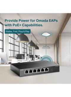 Generic TP-Link 6-Port 10/100Mbps PoE Ethernet Switch (TL-SF1006P)  - Image 3