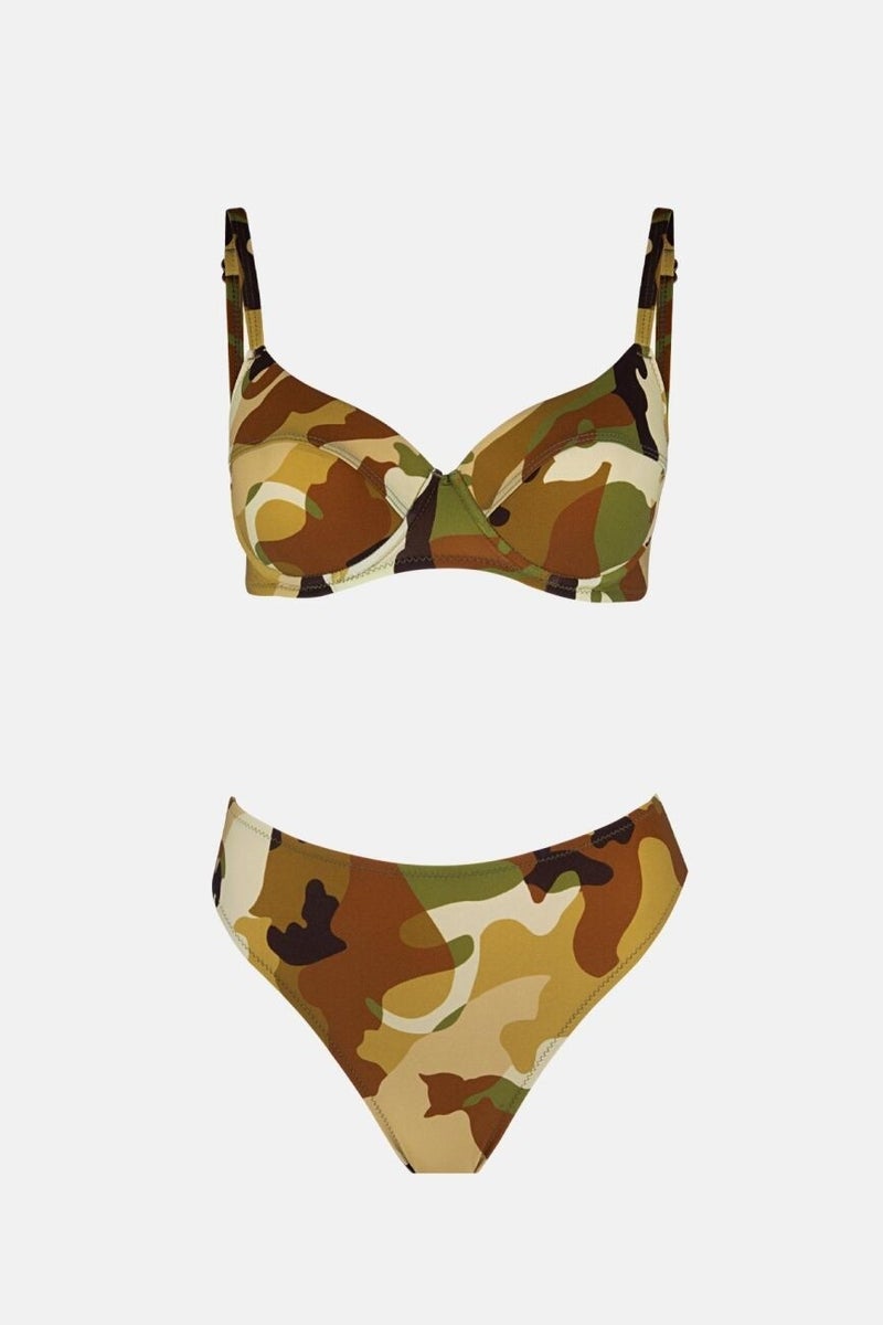 Ayyıldız 40218 Camouflage Bikini Set  - Image 4