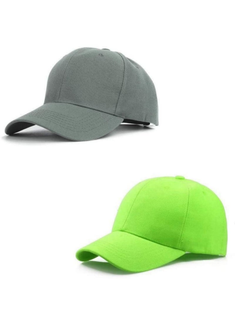 Generic - Bundle of 2 sport unisex summer unique cap hat - Image 1