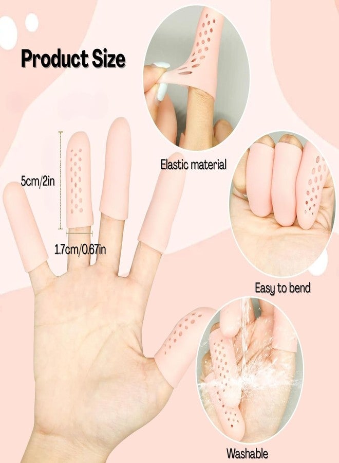 BendJoy® Silicone Finger Protector Gloves with Waterproof & Breathable Design Waterproof Protection | Breathable Comfort | Secure Fit | Kitchen Use | Reusable | Multi-Size - Image 2