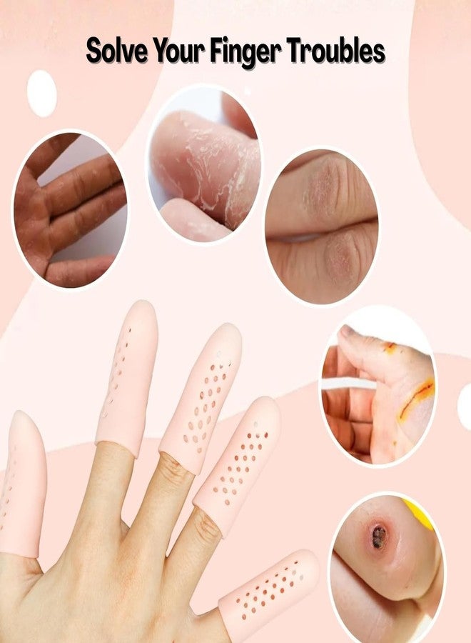 BendJoy® Silicone Finger Protector Gloves with Waterproof & Breathable Design Waterproof Protection | Breathable Comfort | Secure Fit | Kitchen Use | Reusable | Multi-Size - Image 3