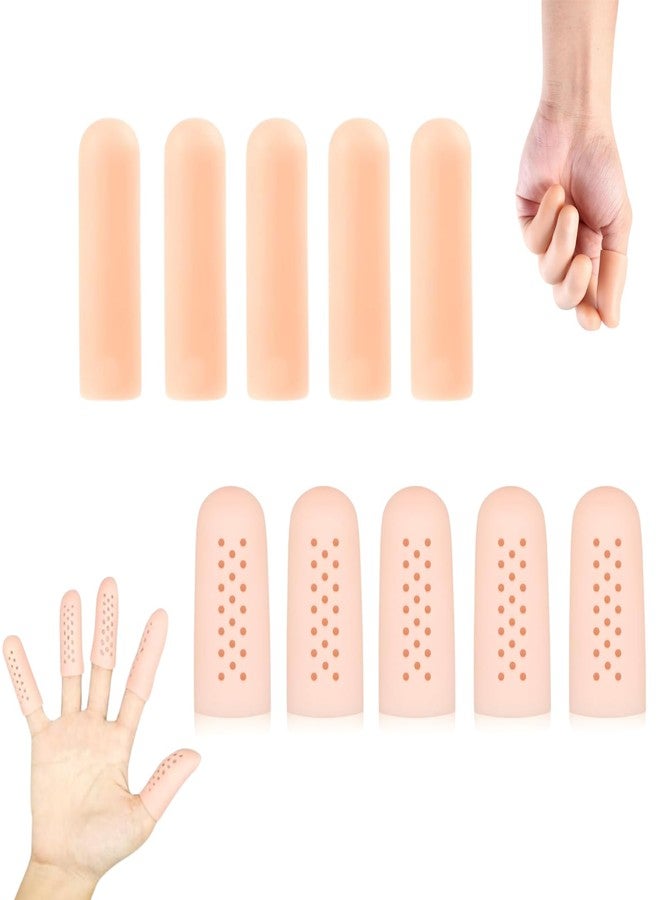 BendJoy® Silicone Finger Protector Gloves with Waterproof & Breathable Design Waterproof Protection | Breathable Comfort | Secure Fit | Kitchen Use | Reusable | Multi-Size - Image 1