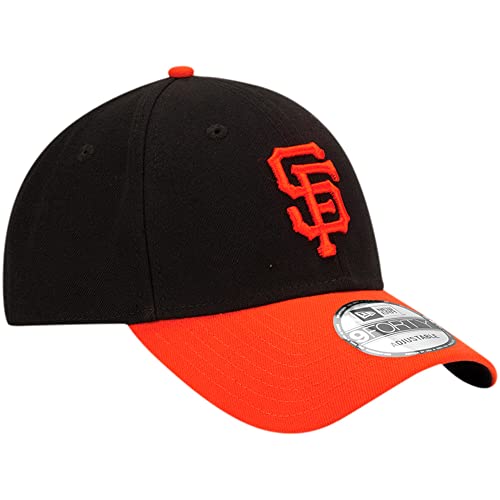 New Era Unisex-Adult MLB The League 9FORTY 2-Tone Adjustable Hat Cap One Size Fits All - San Francisco Giants Black Orange - Image 3