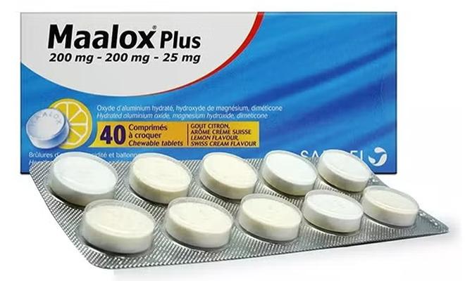 Maalox Plus Chewable Tablets (40's)