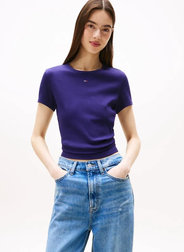 تومي جينز Logo Crew Neck T-Shirt