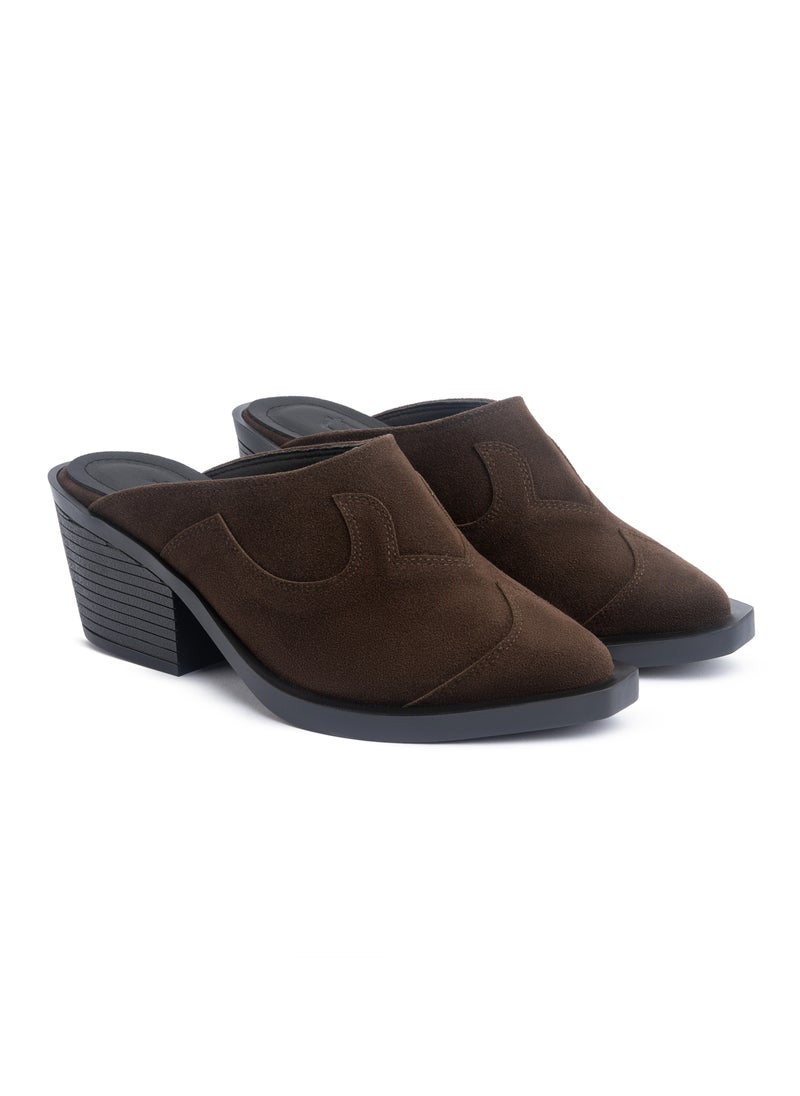 TGS Cowboy Heel Mules  - Image 2