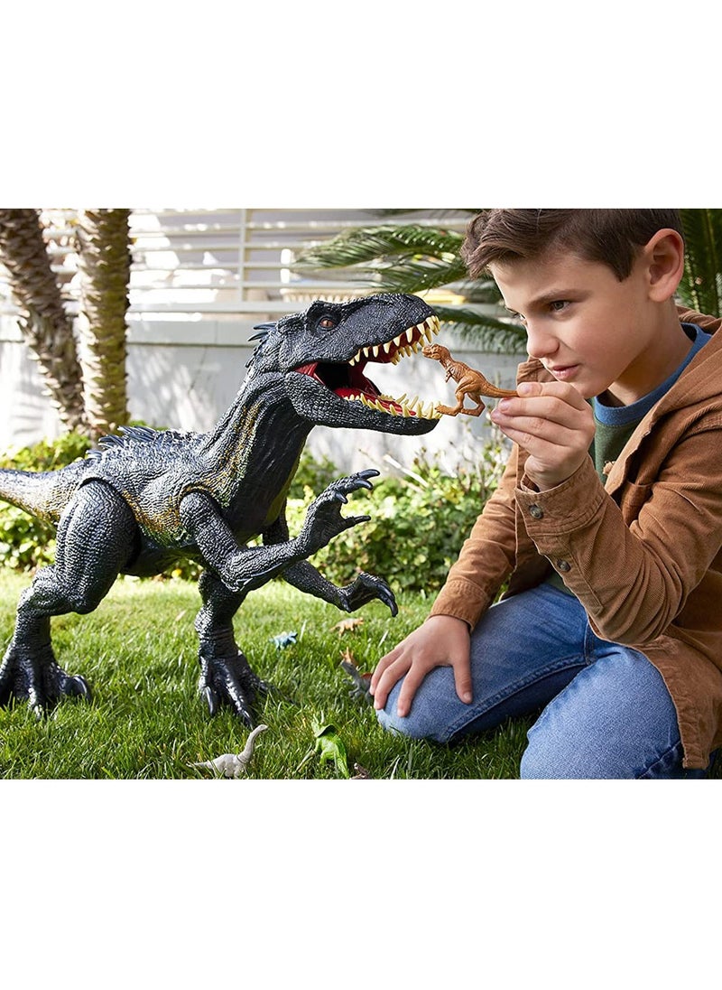 JURASSIC WORLD مجسم إندورابتور العملاق من عالم جوراسيك HKY14  - Image 3