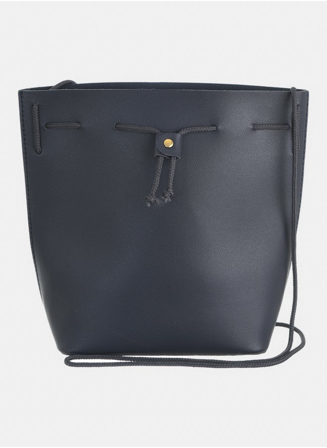 Akher el Ankoud - Shoulder bag with drawstring closure - Image 1