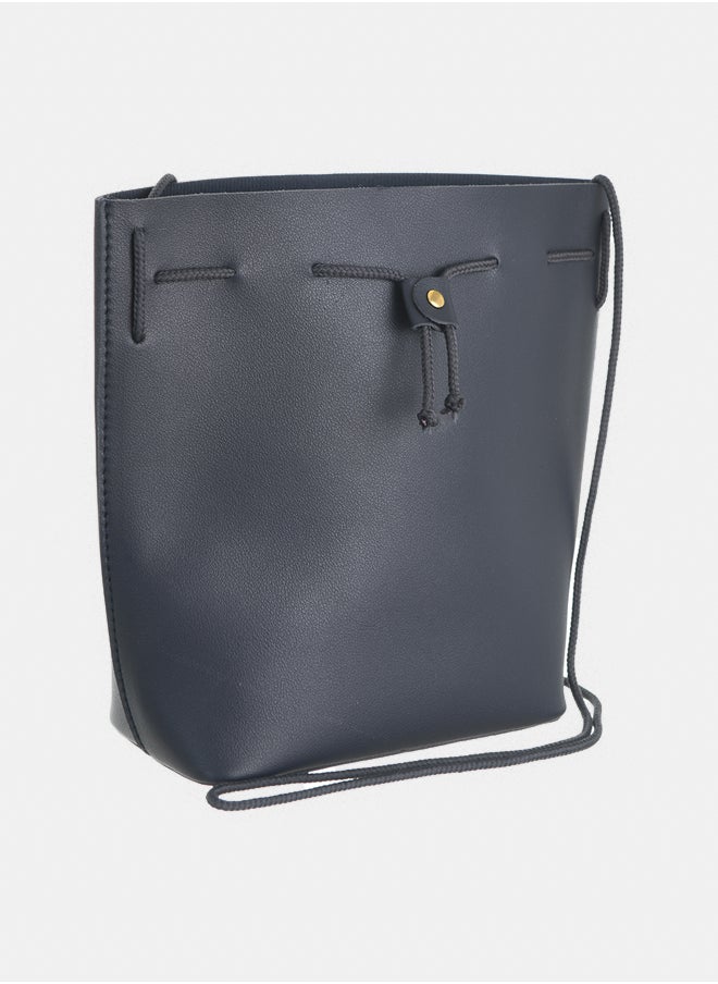 Akher el Ankoud - Shoulder bag with drawstring closure - Image 1