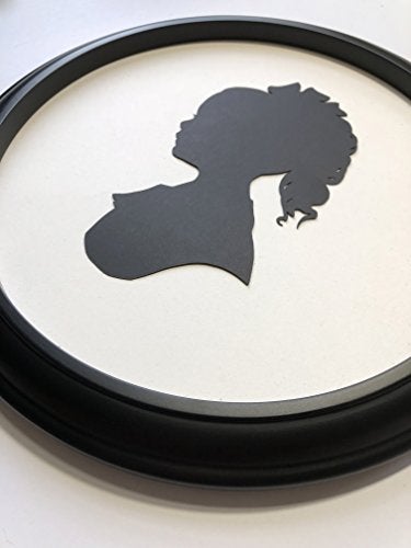 CUT ARTS Round Black 10" Picture Frame - Image 2