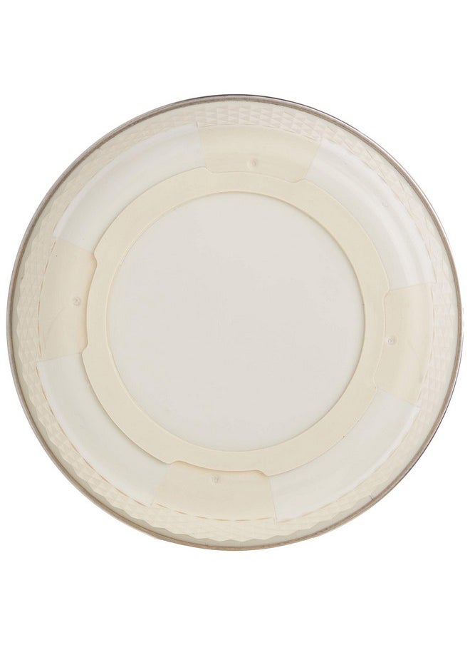PetRageous - 16010 Kona Stainless Steel NonSlip Dishwasher Safe Dog Bowl 3.75Cup 6.75Inch Diameter 2.5Inch Tall For Medium And Large Dogs And Cats, White - Image 1