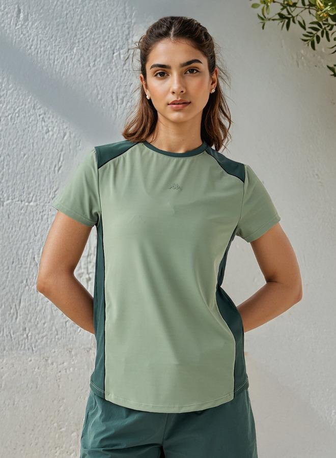 Kappa Colourblock Crew Neck T-shirt - Image 1