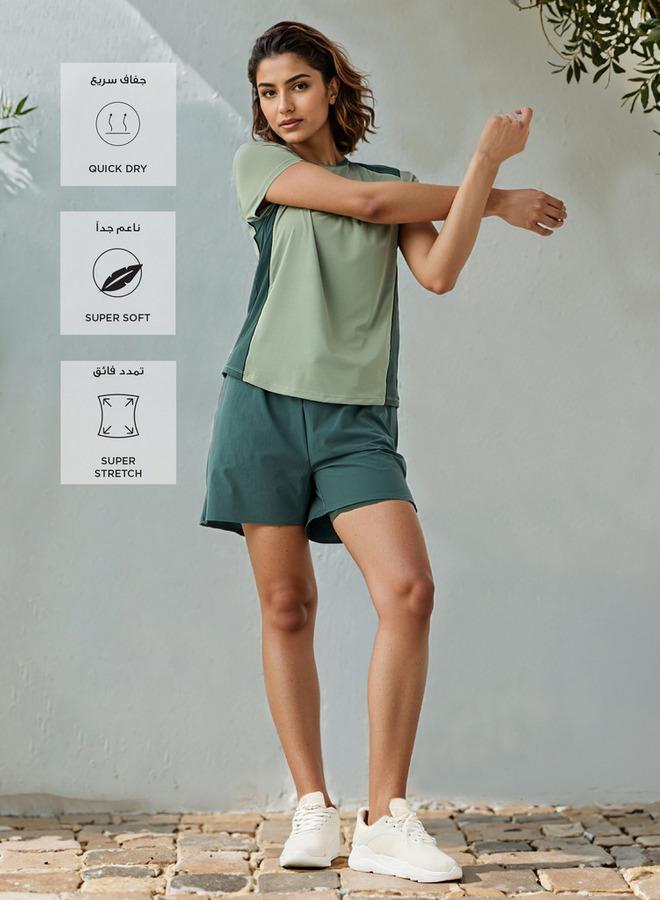 Kappa Colourblock Crew Neck T-shirt - Image 2