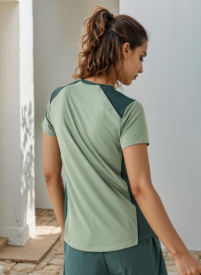 Kappa Colourblock Crew Neck T-shirt - Image 3