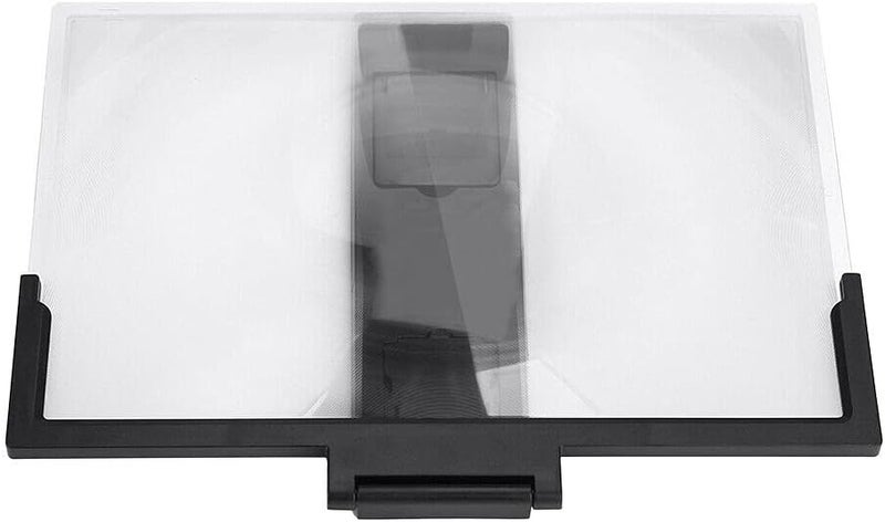 New 14 Inch 3D Screen Amplifier Mobile Phone Magnifying Glass Stand for Video Folding Screen Enlarged Eyes Protection Holder,OneColor-As Shown - Image 4