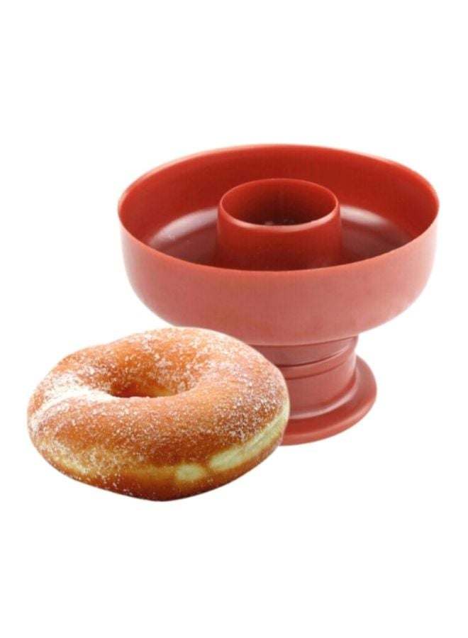 Loquat Plastic Doughnut Mold Red 8.5x8.5x6centimeter - Image 3