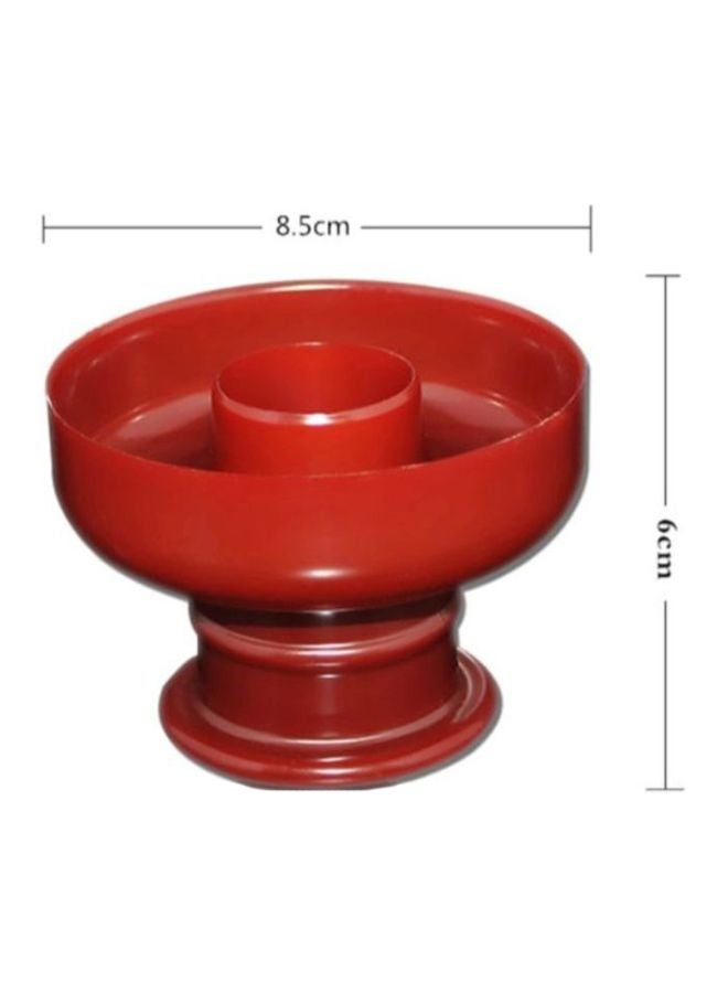 Loquat Plastic Doughnut Mold Red 8.5x8.5x6centimeter - Image 4