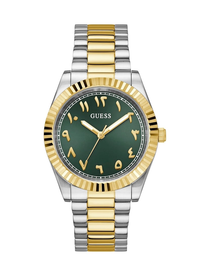 GUESS Men's Connoisseur Analog Quartz Stainless Steel Arabic Index Watch GW0736G2 - 42 mm - Image 1