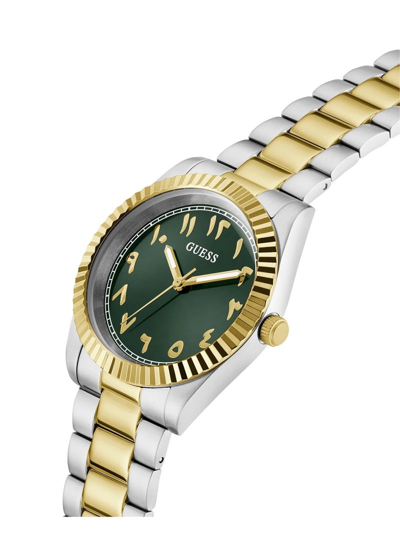 GUESS Men's Connoisseur Analog Quartz Stainless Steel Arabic Index Watch GW0736G2 - 42 mm - Image 2