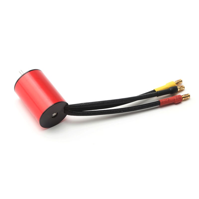 موتور محدث مائي S2435 4800KV كبديل لمحركات تكساس (Traxxas) و HSP و Wltoys لشاحنات RC مقاس 1/16 و 1/18 - Image 2