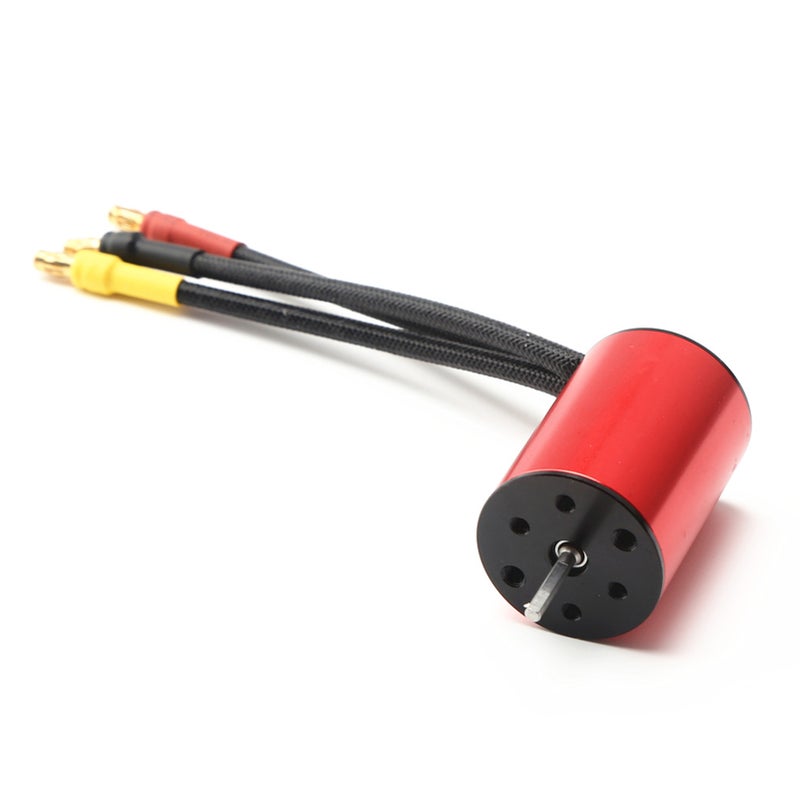 موتور محدث مائي S2435 4800KV كبديل لمحركات تكساس (Traxxas) و HSP و Wltoys لشاحنات RC مقاس 1/16 و 1/18 - Image 4