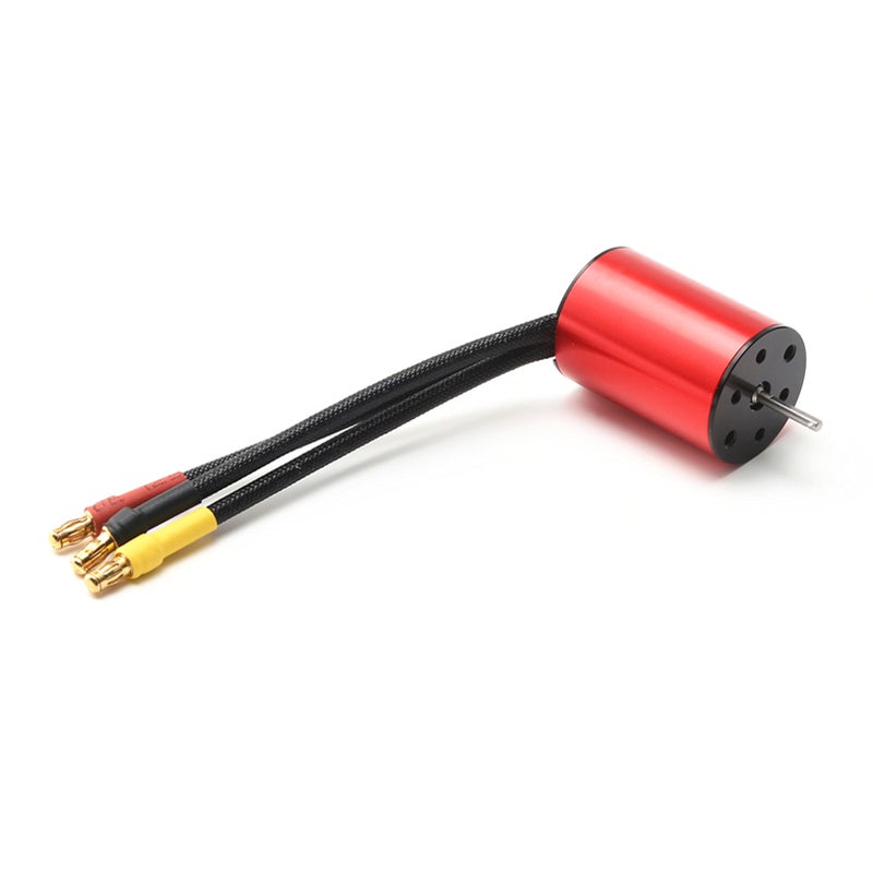 موتور محدث مائي S2435 4800KV كبديل لمحركات تكساس (Traxxas) و HSP و Wltoys لشاحنات RC مقاس 1/16 و 1/18 - Image 1