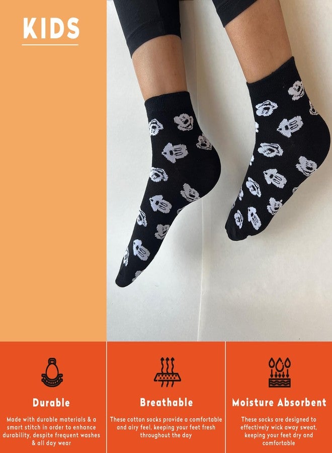 Supersox Ankle Disney Character Socks for Kids, Made with Breathable, Anti Odour & Moisture Absorbent Combed Cotton with a Extra Durable Welt, Ideal For All Day Wear (Pack Of 5) - Image 4