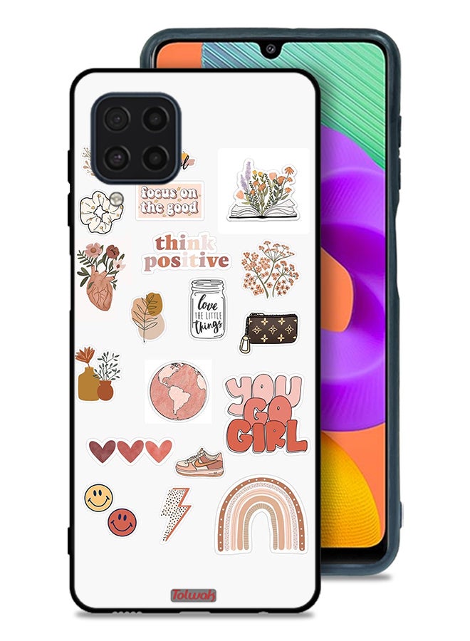 Tolwak Samsung Galaxy F22 Protective Case Cover You Go Girl - Image 1