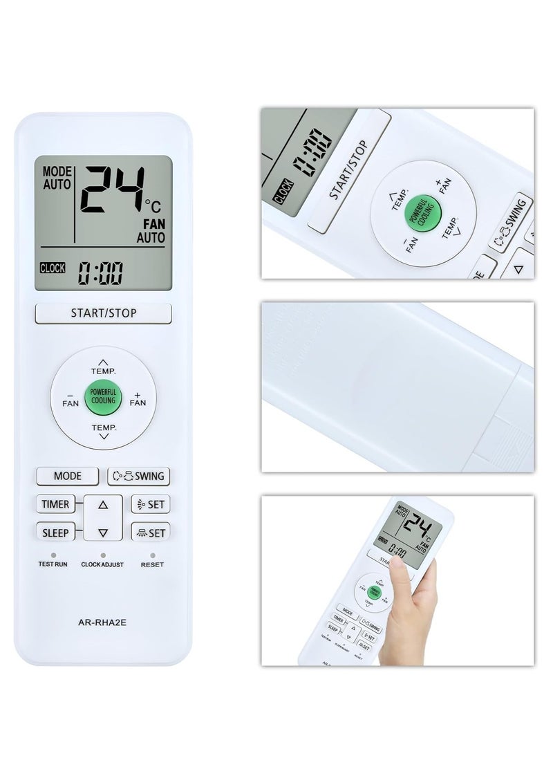 TIGER AR-RHA2E Universal Replacement Air Conditioner Remote Control || Compatible with Most AC Units | Easy Setup & User-Friendly Design | Ideal for General Air Conditioning Controllers | Long Range Infrared Signal | Energy Efficient | Portable and Durable  - Image 4