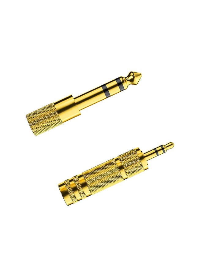 arceyoo Arceyoo Plated Dual Channel 6 35-to-3 5 Adapter Z61A19106577D99DF68B3Z