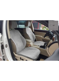 Peugeot 5008 New Generation Seat Protector 2014 and Later Front 2-Piece Cover Cushion Gray