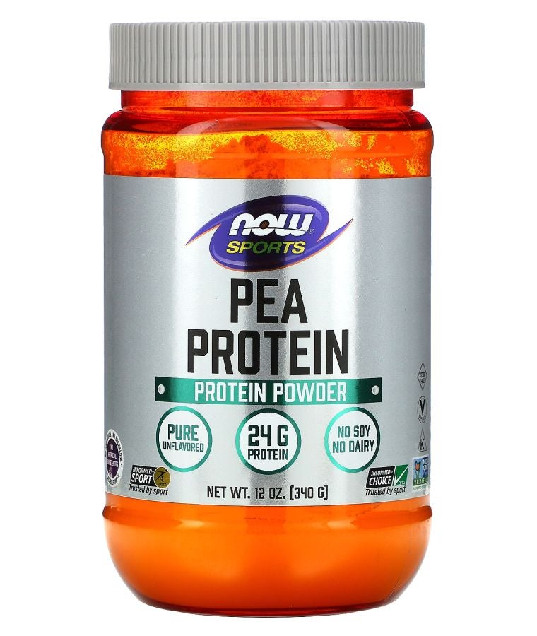 now Sports Pea Protein Pure Unflavored 12 oz (340 g)