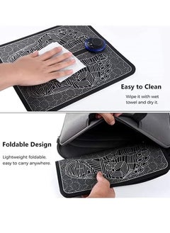 TIGER USB Rechargeable EMS Foot Massager | Portable Electric Muscle Stimulator for Foot Pain Relief & Circulation Boost | Foldable Mat Design for Home, Office & Travel Use | Relaxation & Stress Relief for Tired Feet  - Image 2