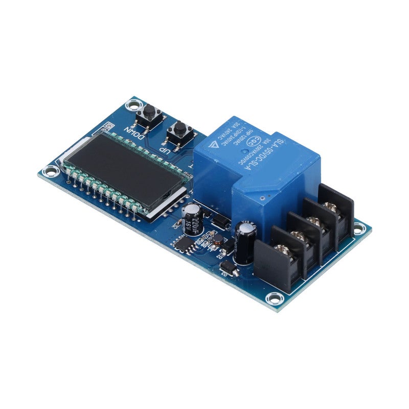 Battery Charging Control Module: 10-60V Voltage Limits, Automatic Charging Activation, LCD Display, Error Reminder for Battery Maintenance Monitoring - Image 5