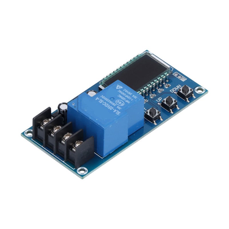 Battery Charging Control Module: 10-60V Voltage Limits, Automatic Charging Activation, LCD Display, Error Reminder for Battery Maintenance Monitoring - Image 4