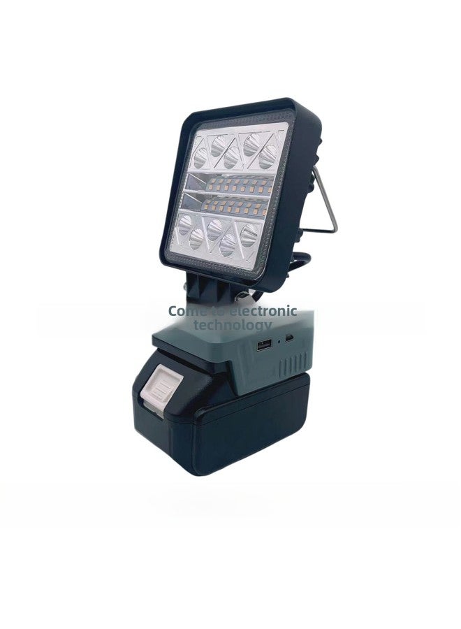 Outdoor Camping Lighting 16w Led Strip Tool Lithium Battery 18-20v Rechargeable Lantern Portable Work Light Flexible Strip 