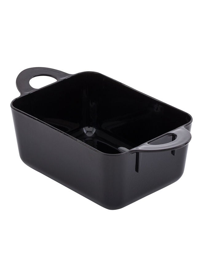 Restaurantware 3 Ounce Mini Serving Dishes, 100 Disposable Mini Appetizer Dishes - Mimics The Look Of Cocottes, Rectangle, Black Plastic Mini Casserole Dishes, Serve Snacks Or Desserts  - Image 4