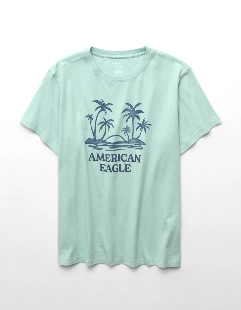 American Eagle  AE Everyday Luxe T-Shirt for Women | Best Price UAE