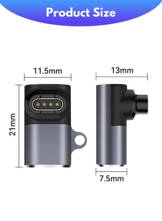 [1 قطعة] محول شاحن ساعة من Type-C إلى USB-C لأجهزة Garmin Vivoactive 6/5/4/4s/3، Venu 3/3S/2/2s، Forerunner 255/255S/55/935، Bounce، Instinct 2X، Fenix 7/7S/7X/6/6S/6X/5/5S/5X - view 2