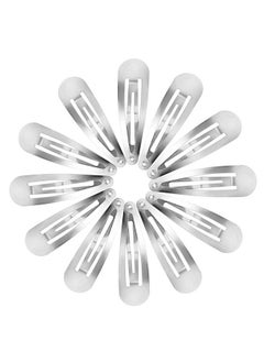 Hotop 50 Pack Snap Hair Clips Hair Barrettes For Kids Girls And Women 50 Mm (Silver)  - Image 2