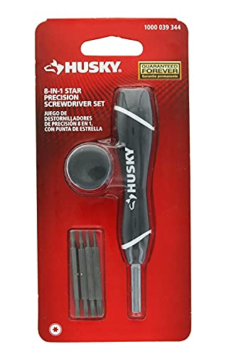 Husky 1000 039 344 8-in-1 Star Precision Screwdriver Set - Image 4