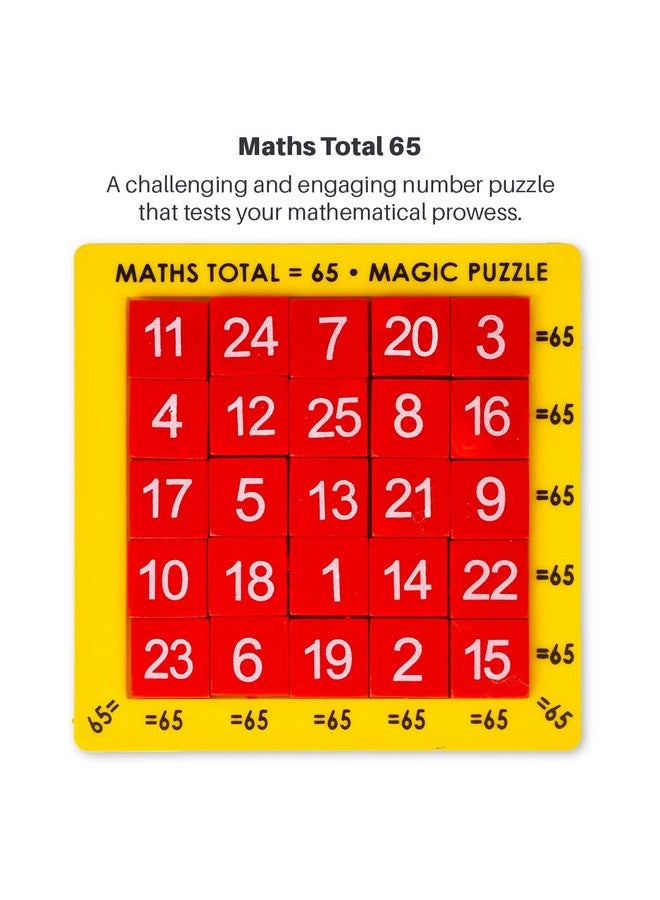 راتاناز لعبة راتنا السحرية المكونة من 65 سؤالًا رياضيًا، لعبة لوحية تتحدى العقل للأطفال والكبار - Image 5