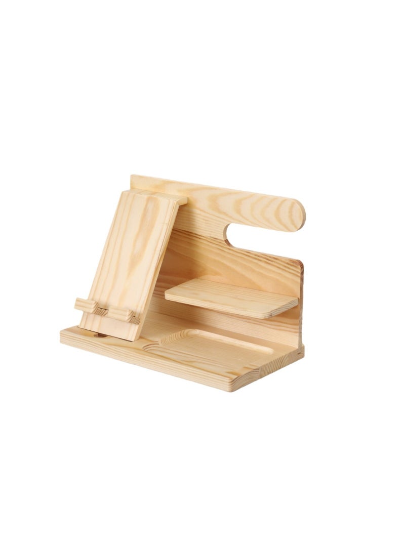 Multiple Device Docking Station – Desktop Organizer for Smartphone, Tablet & Smartwatch, Multipurpose Charging Stand Gift - Image 1