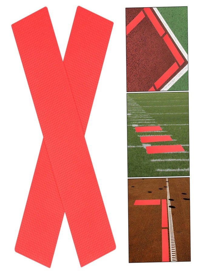 Sosoport 8Pcs Football Training Signs Non-Slip Spot Markers for Basketball Tennis Soccer Court Field Durable Carpet Markers for Sports Training Drills - Image 3