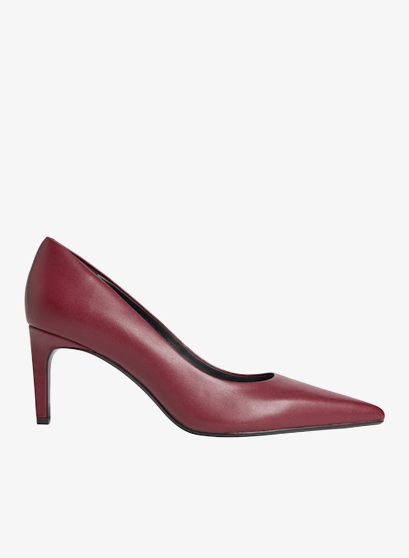 CALVIN KLEIN Leather Stiletto Pumps - Image 1