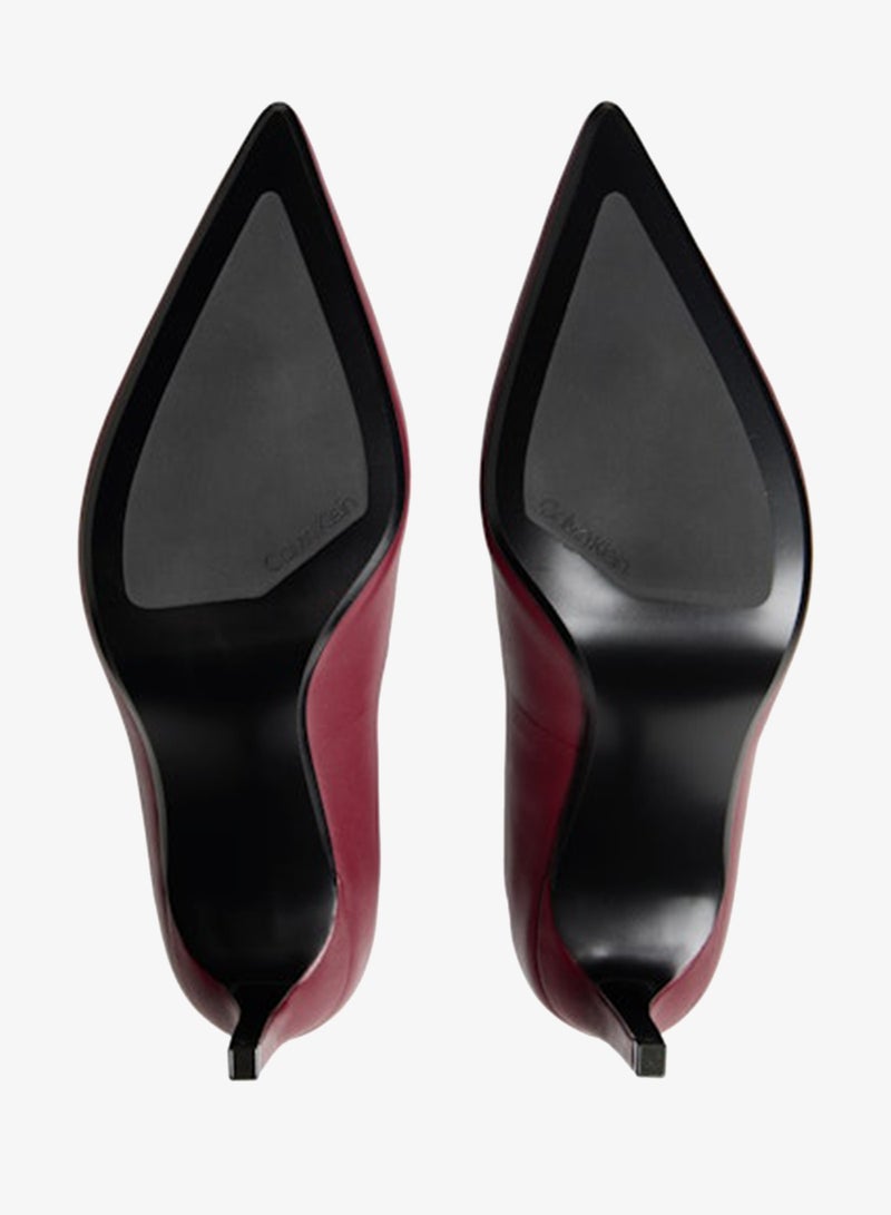 CALVIN KLEIN Leather Stiletto Pumps - Image 4