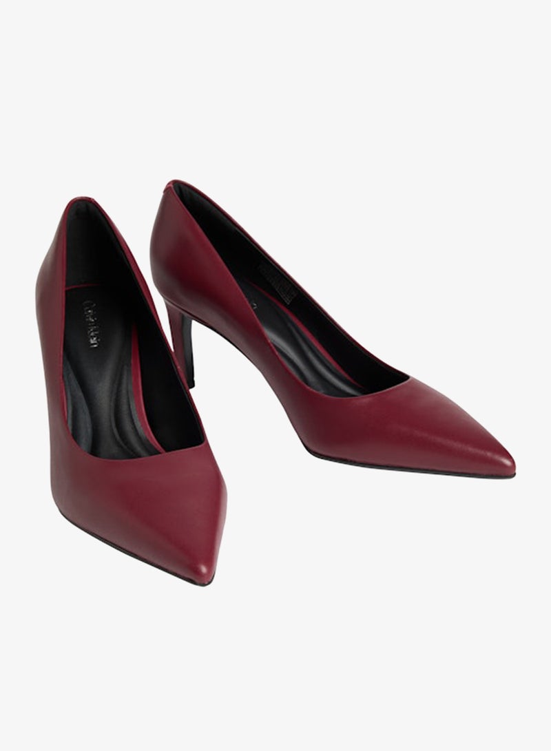 CALVIN KLEIN Leather Stiletto Pumps - Image 2