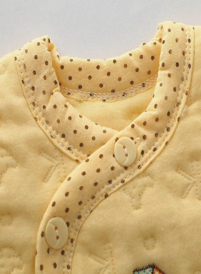 BONUM New Born Baby Winter Wear Baby Clothes 2 Pcs Sets 100% Cotton Baby Boys Girls Unisex Baby Cotton/Winter Suit Infant Clothes First Gift For New Born - Image 4